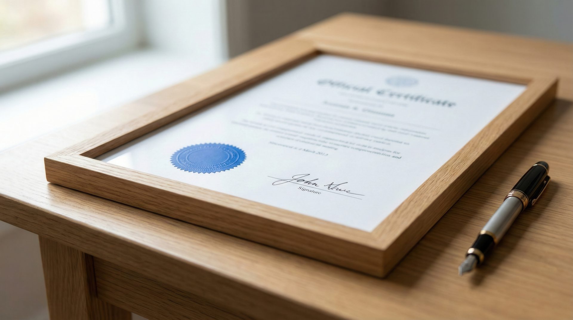 Certificates in the regulated sphere
