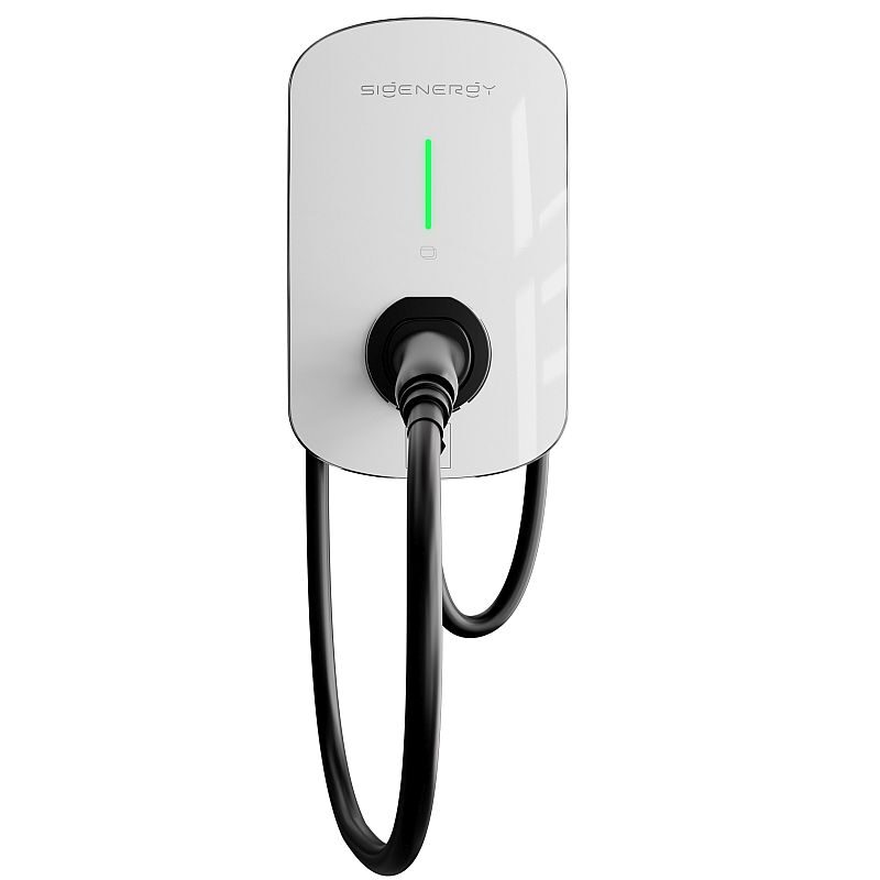 Sigen EVAC 11 kW 4G T2-WH ar kabeli Type2 NordPool integration